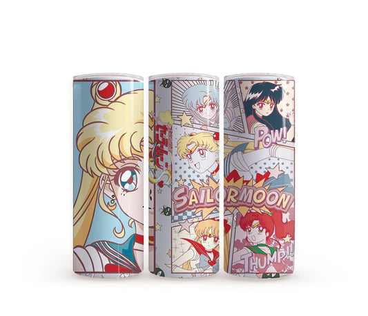 Sailor Moon Retro Comic - 20oz Slim Tumbler