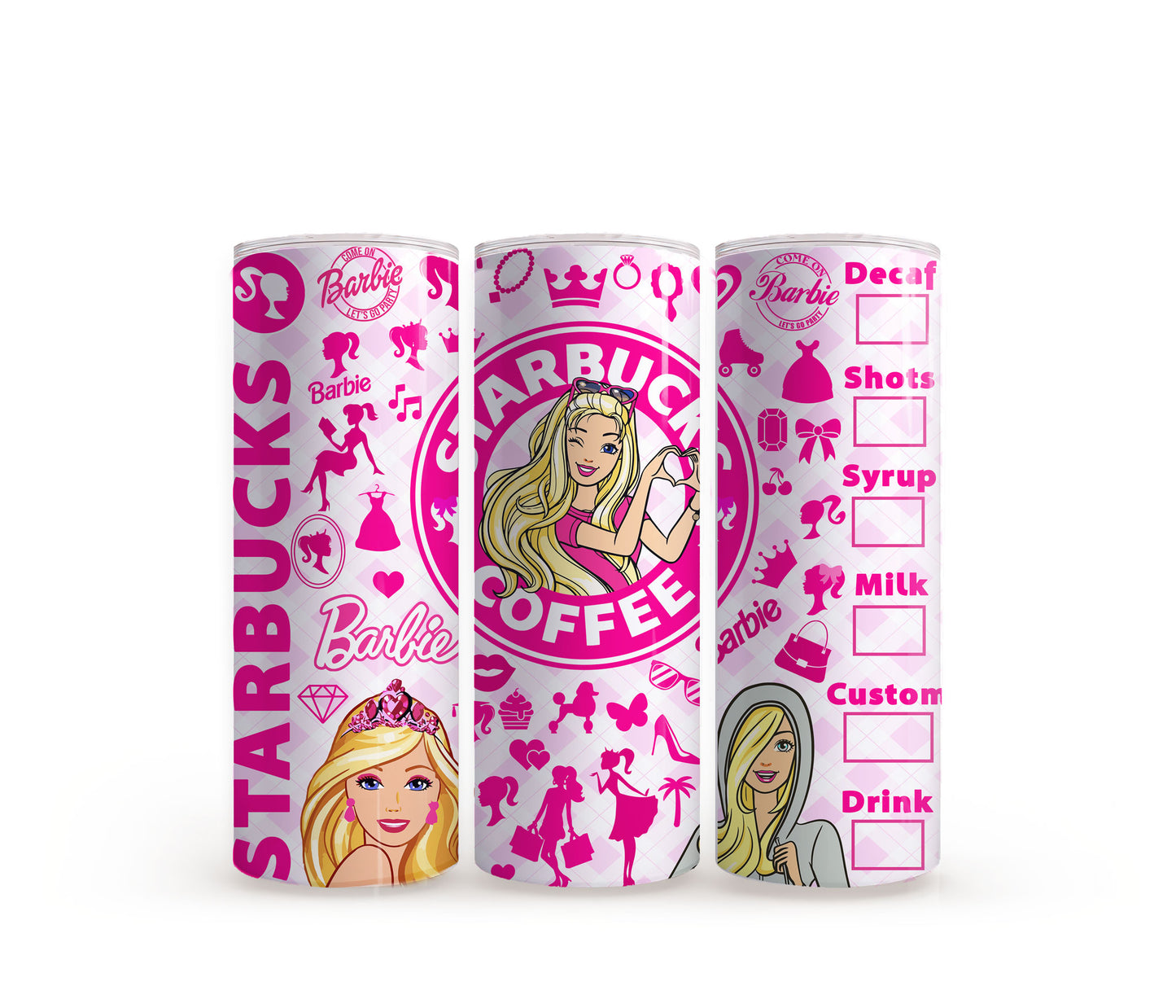 Barbie Starbucks - 20oz Slim Tumbler