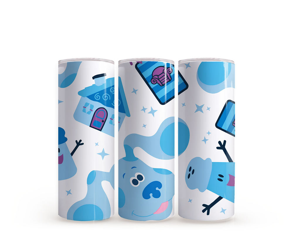 Blue Clues - 20oz Slim Tumbler