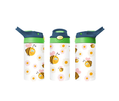 Bumble Bees & Daisies - Kids Tumblers