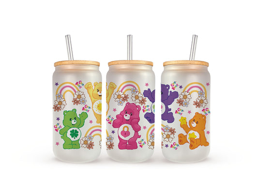 Care Bears Friends - Beer Can Glass