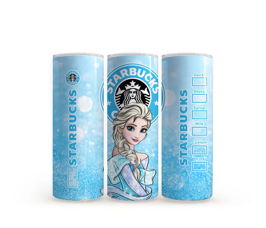 Elsa Starbucks - 20oz Slim Tumbler