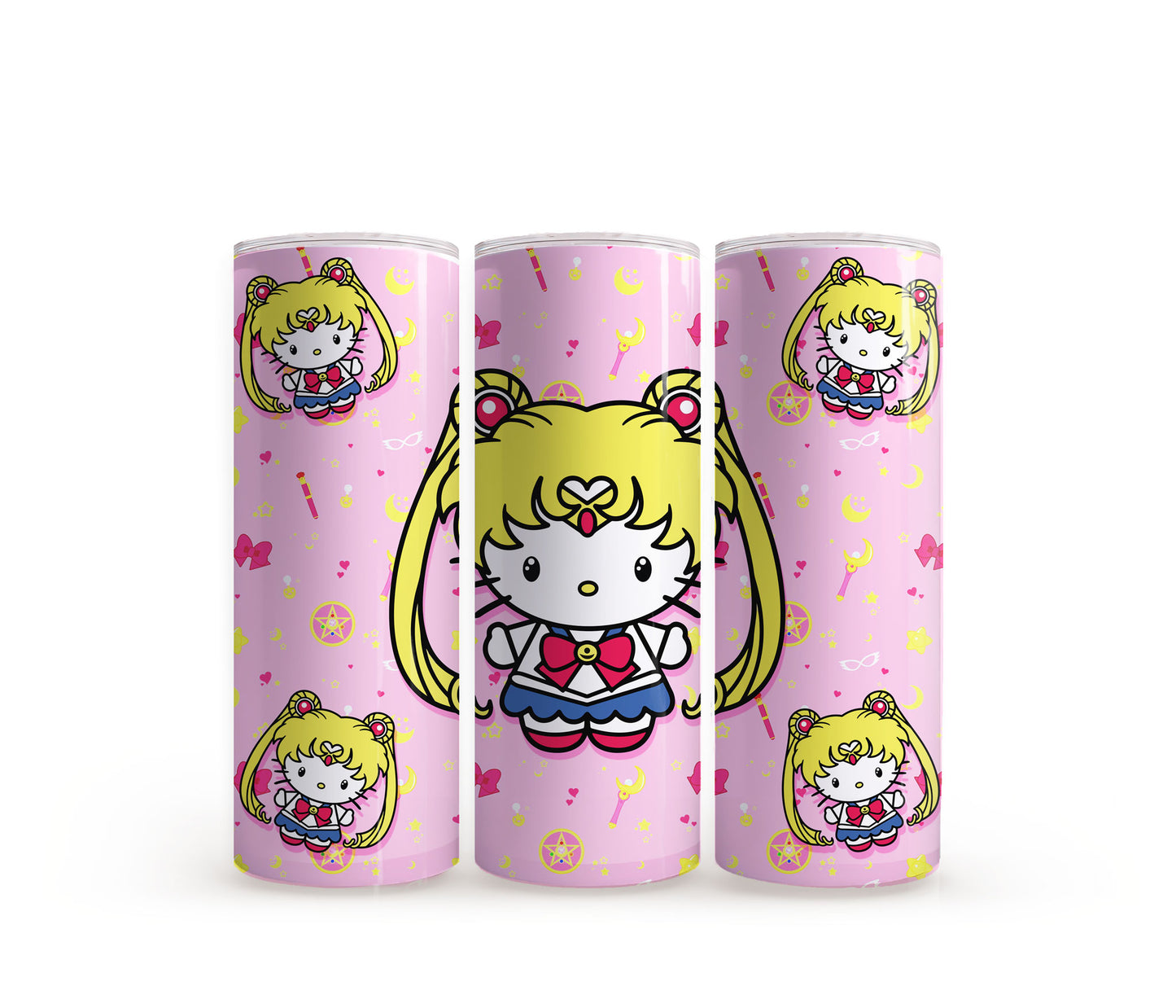 Hello Kitty Sailor Moon - 20oz Slim Tumbler