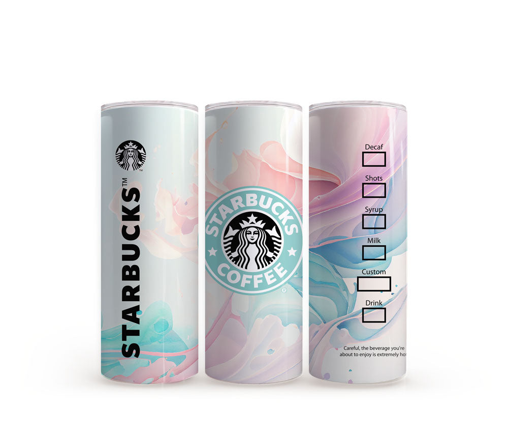 Starbucks Abstract Splash - 20oz Slim Tumbler