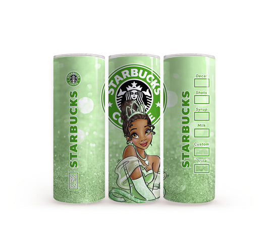 Tiana (The Princess & The Frog) Starbucks - 20oz Slim Tumbler