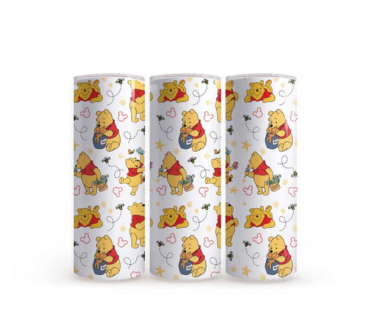 Winnie Honey Bee - 20oz Slim Tumbler