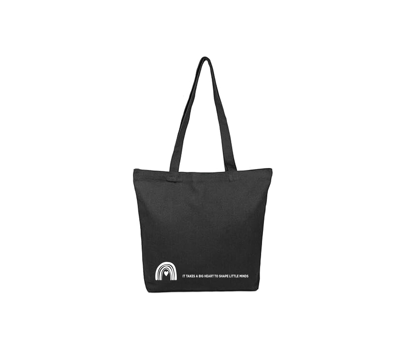 It Takes a Big Heart to Shape Little Minds - Tote Bag