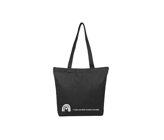 It Takes a Big Heart to Shape Little Minds - Tote Bag